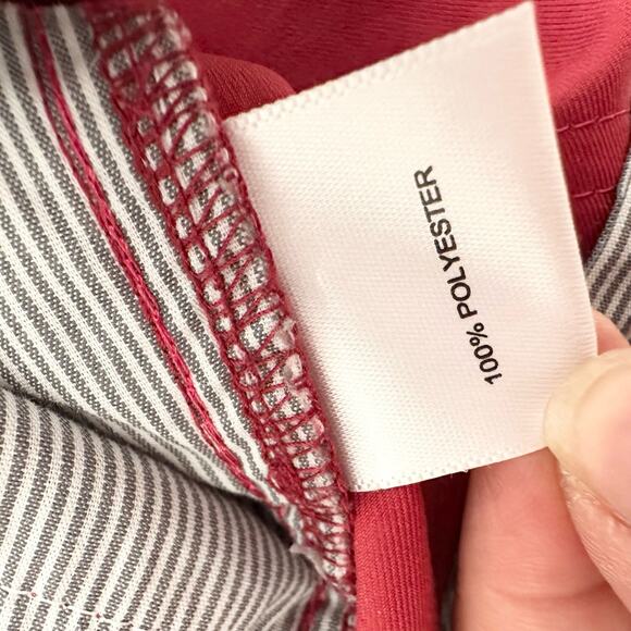 Peter Millar Crown Sport EB66 Performance Five Pocket Red Golf Trouser Pants 35 - Picture 12 of 13